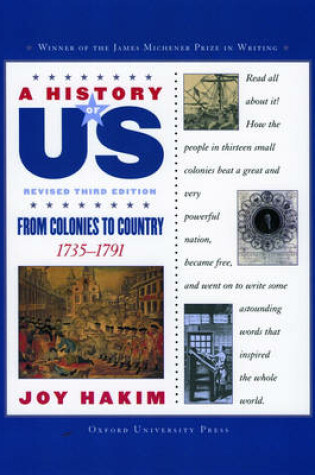 Cover of A History of US: From Colonies to Country: A History of US Book Three