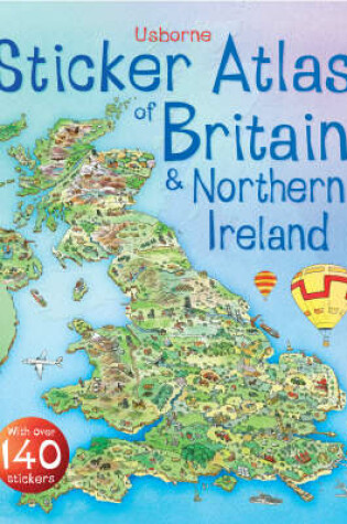 Cover of Usborne Sticker Atlas of Britain and Ireland
