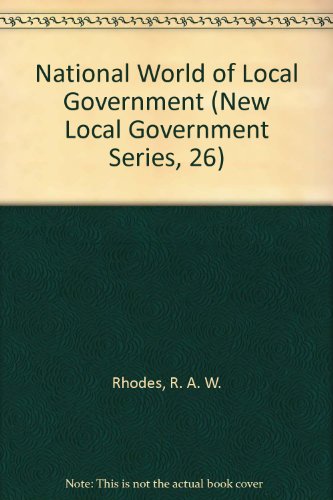 Book cover for The National World of Local Government