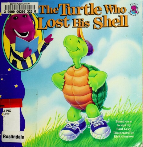 Book cover for Turtle Who Lost His Shell, with Book
