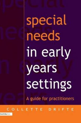 Cover of Special Needs in Early Years Settings