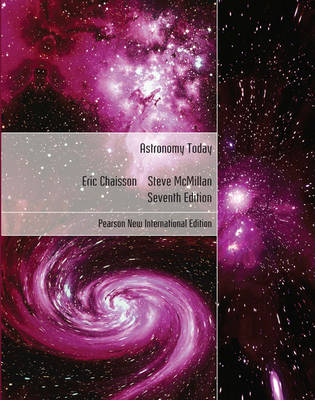 Book cover for Astronomy Today Pearson New International Edition, plus MasteringAstronomy without eText