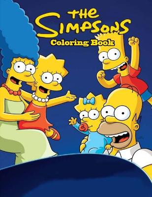 Book cover for The Simpsons Coloring book