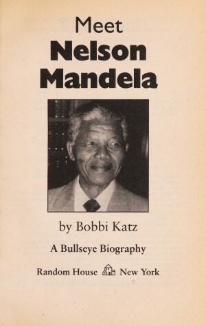 Book cover for Meet Nelson Mandela