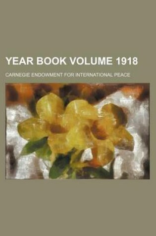 Cover of Year Book Volume 1918