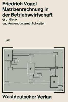 Book cover for Matrizenrechnung in der Betriebswirtschaft