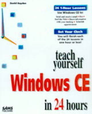 Cover of Sams Teach Yourself Windows CE in 24 Hours