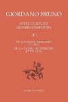 Book cover for Oeuvres Completes III - de la Cause, Du Principe Et de l'Un