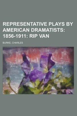 Cover of Representative Plays by American Dramatists