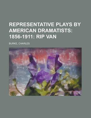 Book cover for Representative Plays by American Dramatists