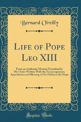 Cover of Life of Pope Leo XIII