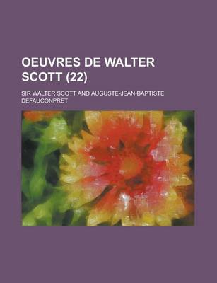 Book cover for Oeuvres de Walter Scott (22)