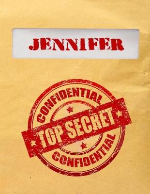 Book cover for Jennifer Top Secret Confidential