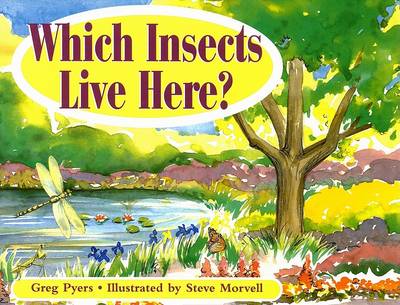 Book cover for Which Insects Live Here?