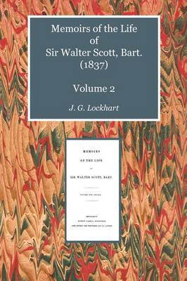 Cover of Memoirs of the Life of Sir Walter Scott, Bart. (1837)