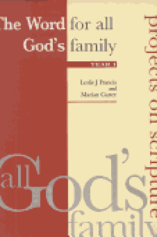 Cover of Word for All God's Family