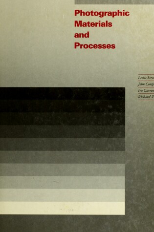 Cover of Photographic Materials and Processes