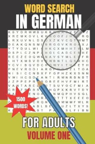 Cover of Word Search in German for Adults