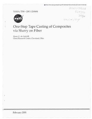 Book cover for One-Step Tape Casting of Composites Via Slurry on Fiber