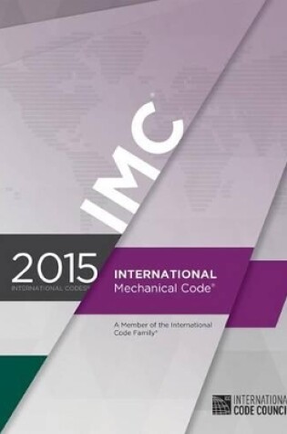 Cover of 2015 International Mechanical Code
