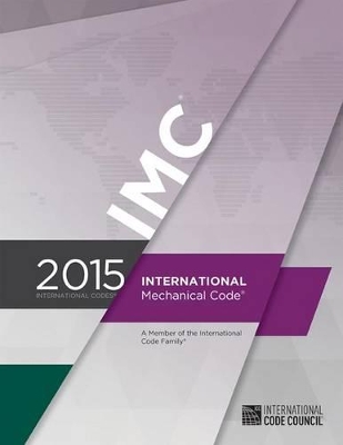 Book cover for 2015 International Mechanical Code