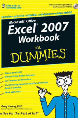 Cover of Excel 2007 Workbook for Dummies®