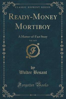 Book cover for Ready-Money Mortiboy, Vol. 3 of 3