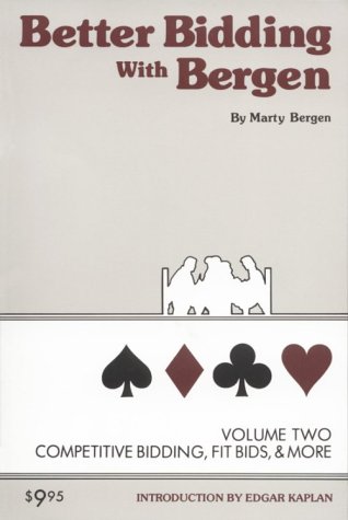 Book cover for Better Bidding with Bergen Vol II, Competitive Auctions