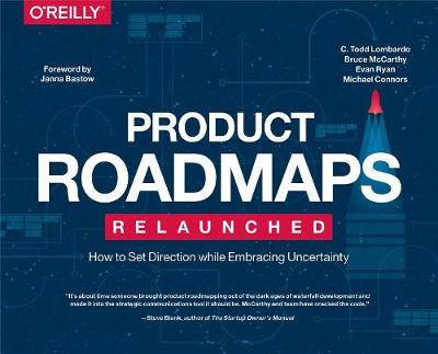 Book cover for Product Roadmaps Relaunched