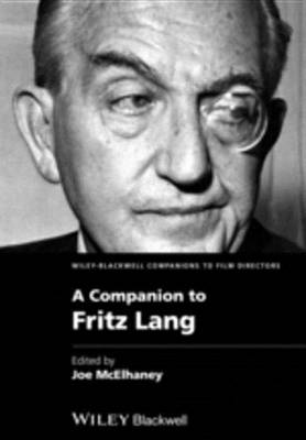 Cover of A Companion to Fritz Lang