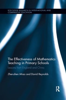 Book cover for The Effectiveness of Mathematics Teaching in Primary Schools