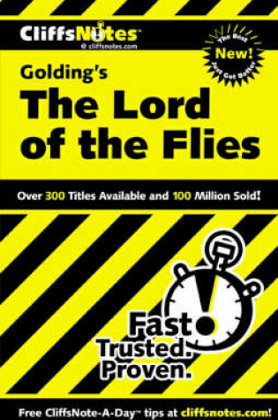 Cover of CliffsNotes on Golding's Lord of the Flies