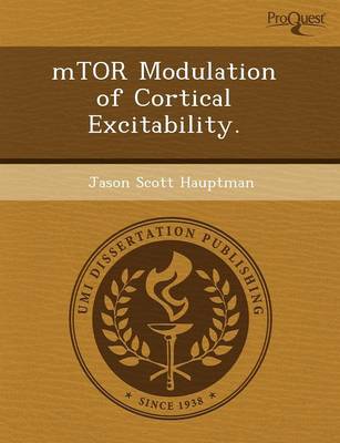 Book cover for Mtor Modulation of Cortical Excitability