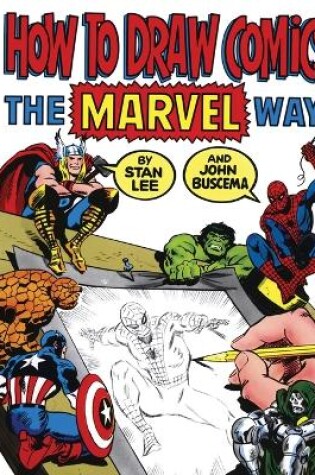 Cover of How to Draw Comics Marvel Way