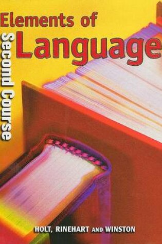 Cover of Elements of Language, Second Course