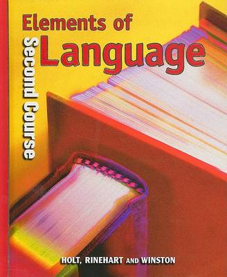 Book cover for Elements of Language, Second Course