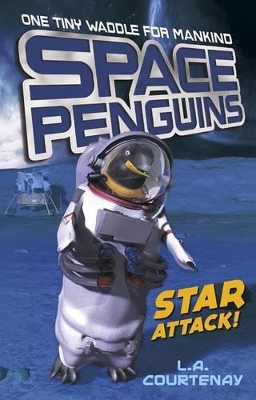 Book cover for Space Penguins Star Attack!