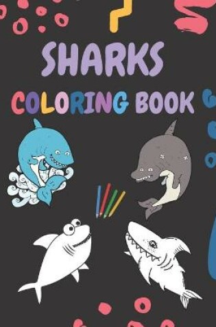 Cover of Sharks Coloring Book