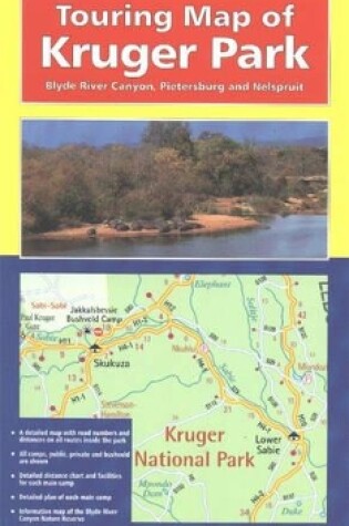 Cover of Touring Map of Kruger Park