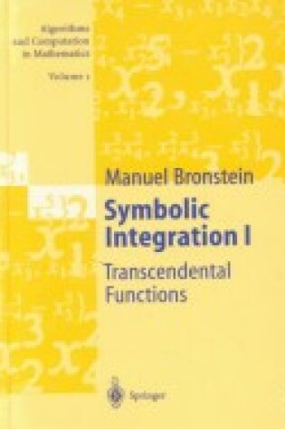 Cover of Symbolic Integration