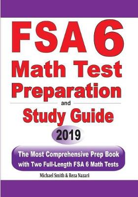 Book cover for FSA 6 Math Test Preparation and Study Guide