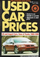 Book cover for Used Car Prices 1985-98