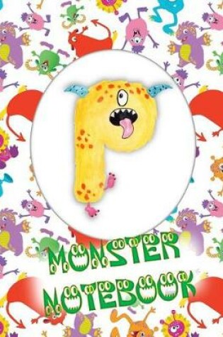 Cover of P Monster Notebook