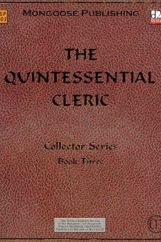 Cover of The Quintessential Cleric