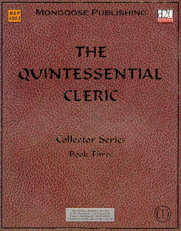 Book cover for The Quintessential Cleric