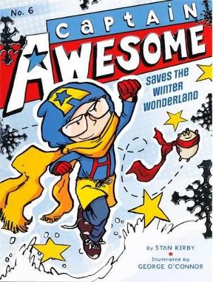 Book cover for Captain Awesome Saves the Winter Wonderland