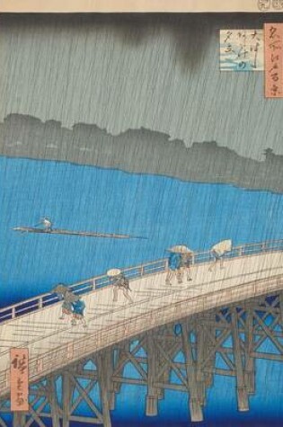 Cover of Downpour at Ohashi Bridge in Atake, Ando Hiroshige. Graph Paper Journal