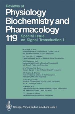 Book cover for Reviews of Physiology, Biochemistry and Pharmacology 119