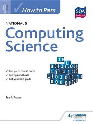 Book cover for How to Pass National 5 Computing Science