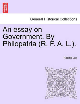 Book cover for An Essay on Government